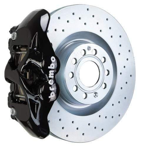 Brembo GT Systems 345x30 1-Piece 4-Piston Black Drilled Front