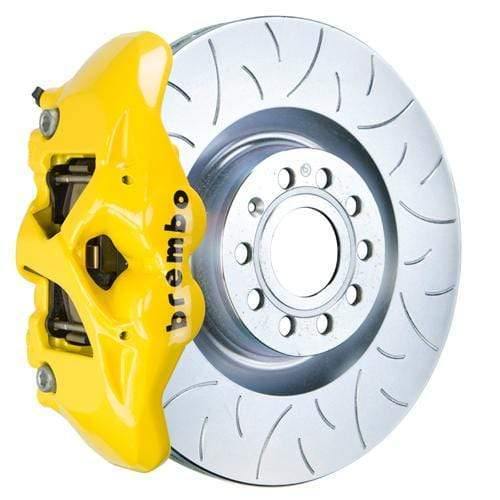 Brembo GT Systems 345x30 1-Piece 4-Piston Yellow Slotted Type-3 Front