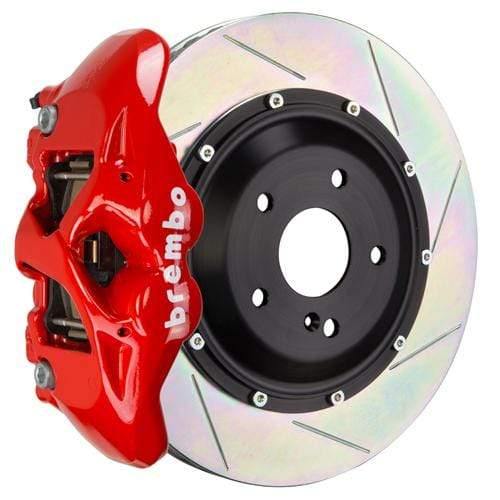 Brembo GT Systems 380x28 2-Piece 4-Piston Red Slotted Rear