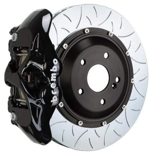 Brembo GT Systems 380x28 2-Piece 4-Piston Black Slotted Type-3 Rear
