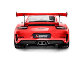 Akrapovic 991.2 Porsche GT3 RS Tail Pipe Set (Titanium)