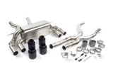 Dinan Free Flow Axle-Back Exhaust and X-Pipe (Black Tips) - BMW / F87 / M2C