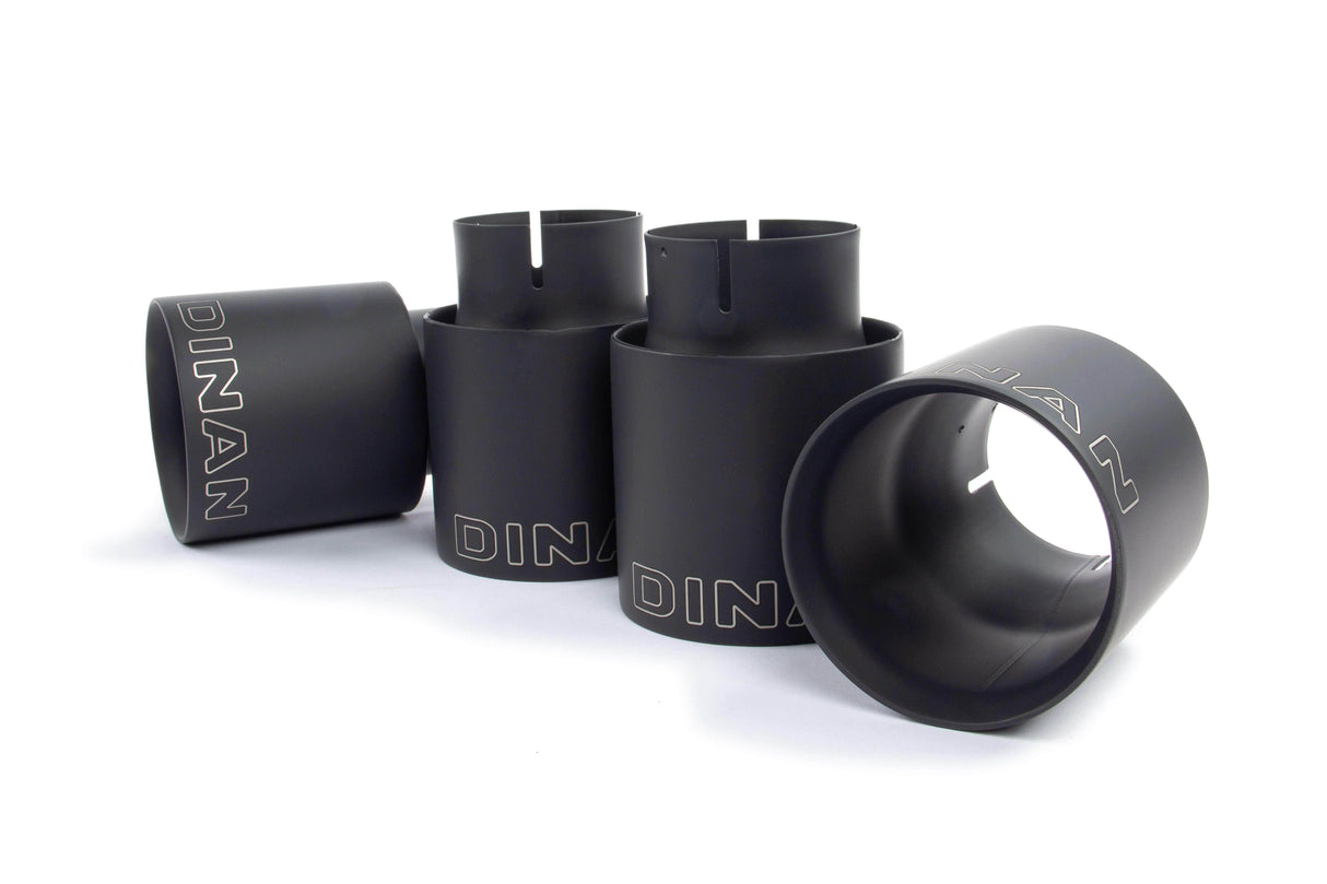 Dinan Free Flow Axle-Back Exhaust and X-Pipe (Black Tips) - BMW / F87 / M2C