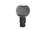BFI GS2 Heavy Weight Shift Knob - Gray Alcantara - Black Anodized (981 / 991 Porsche Fitment)