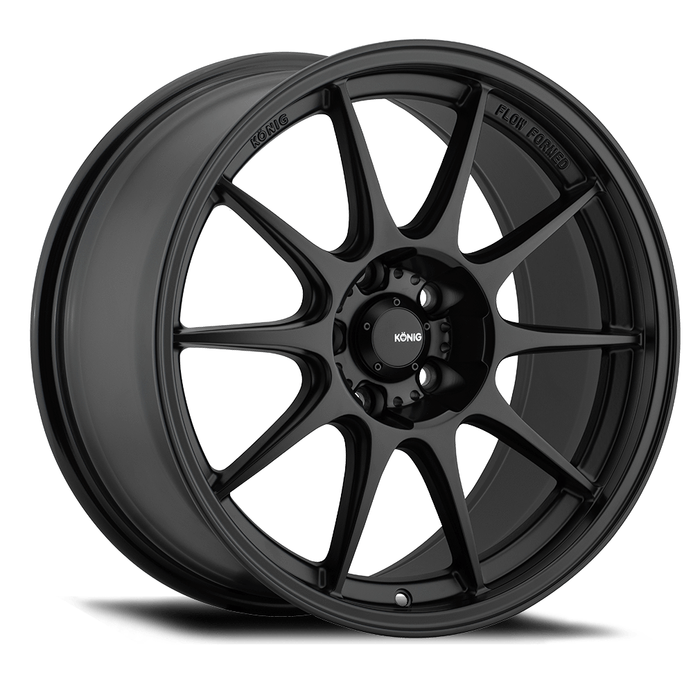 Konig Dekagram 16" 4x100 Semi-Matte Black