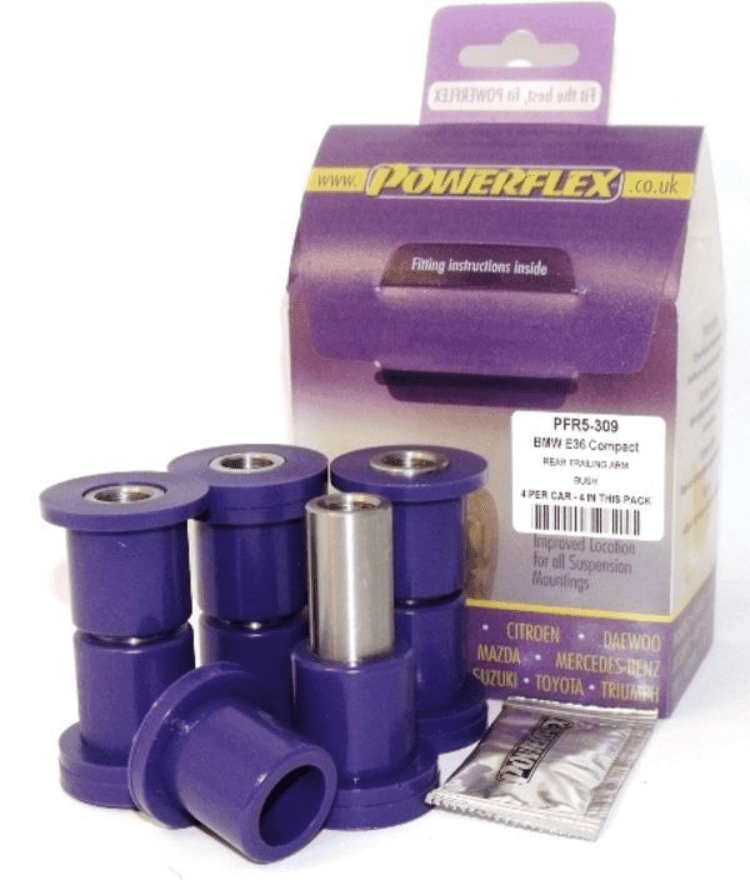 Powerflex Rear Trailing Arm Bushings - BMW | E30 | E36 318ti