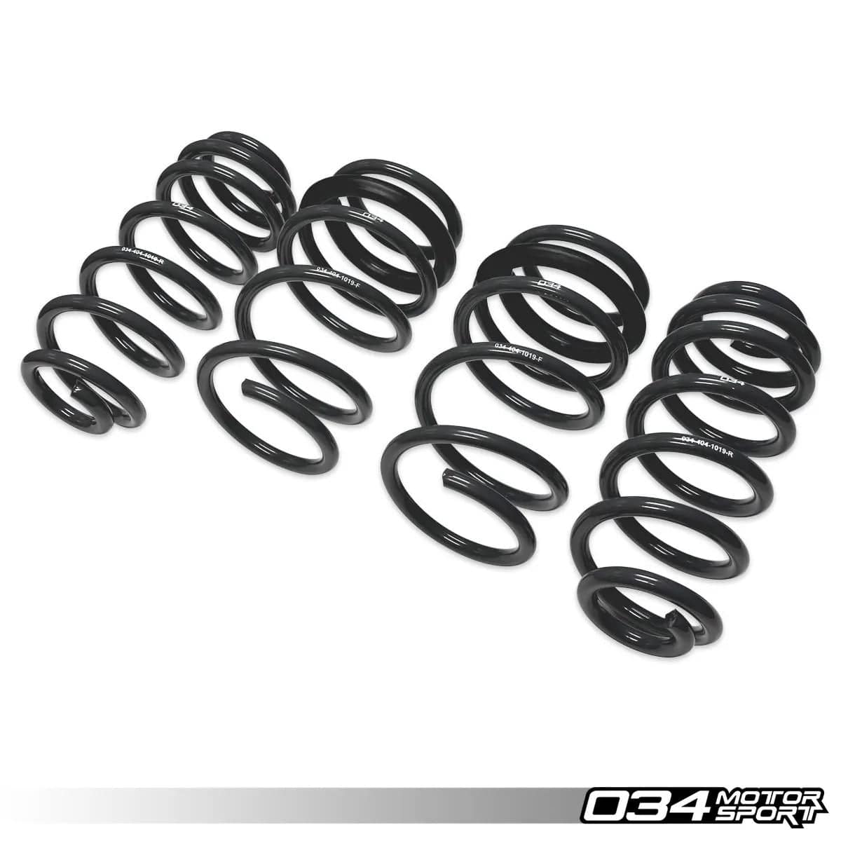 034Motorsport Dynamic+ Lowering Springs - Audi 8Y S3