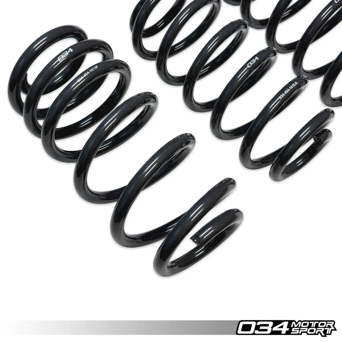 034 Motorsport Dynamic+ Lowering Springs - Audi B8 / B8.5 / A5 / S5