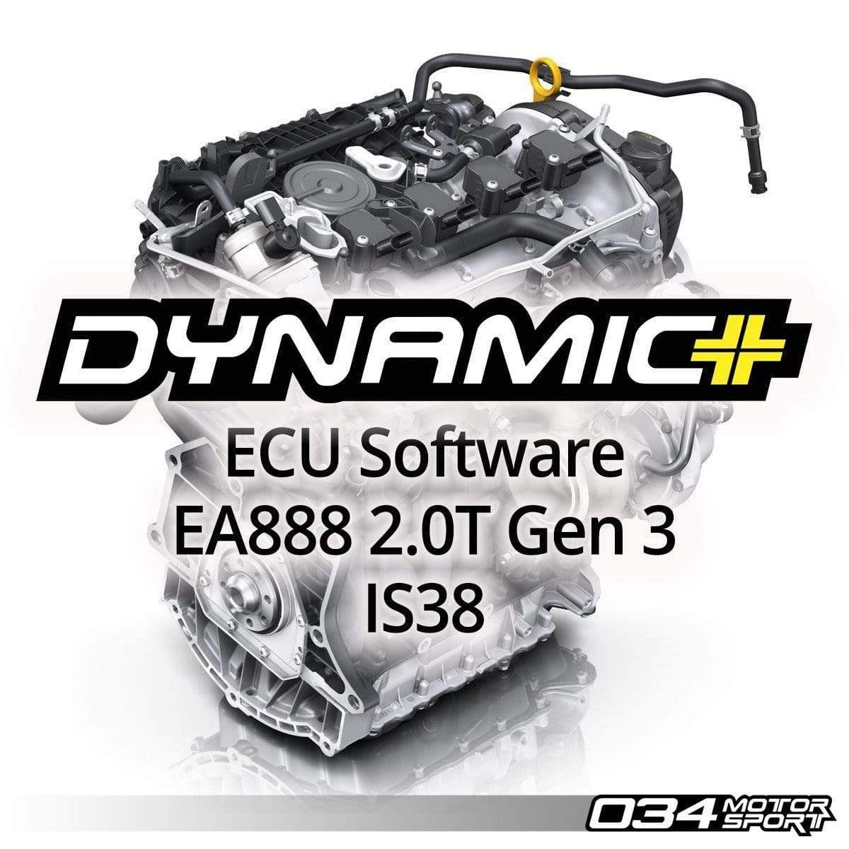 034 Dynamic+ ECU Tune for MQB Mk7 & Audi 2.0T Gen 3 (IS38)