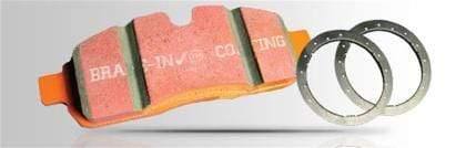 EBC Extra Duty Brake Pad Sets - Front | Cayenne 3.0 Supercharged Hybrid
