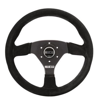 Sparco 383 Steering Wheel Suede Black