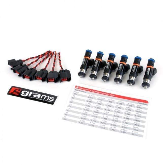Grams Performance 550cc 996TT/997TT INJECTOR KIT