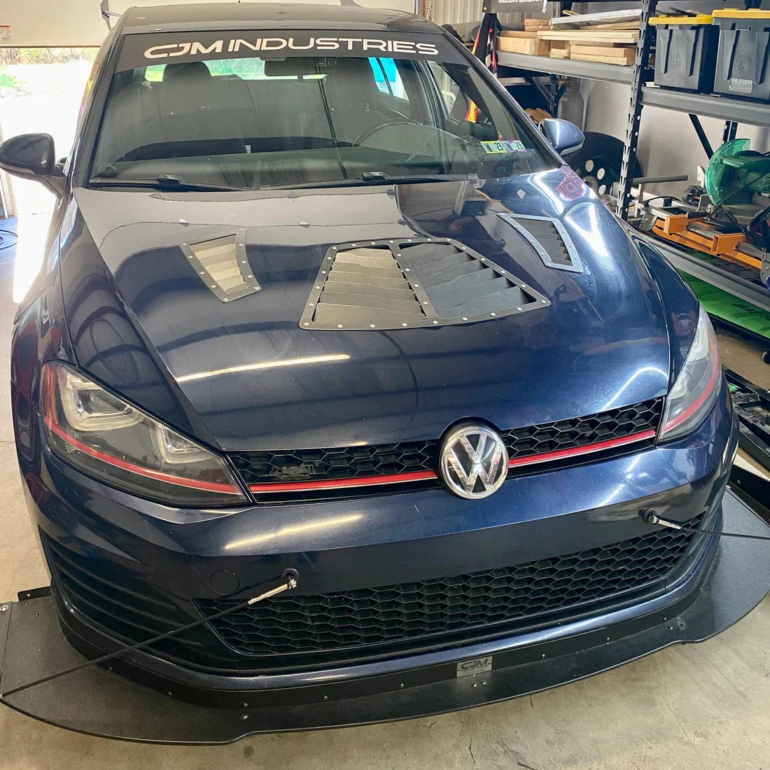 CJM Industries Center Hood Vent - MK7/MK7.5 GTI / Golf R