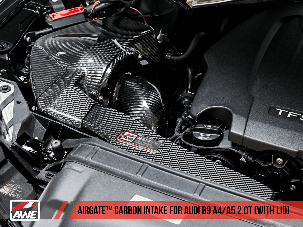 AWE AirGate Carbon Intake | B9/B9.5 Audi A4/A5 (NLA)