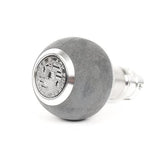 BFI GS2 Heavy Weight Shift Knob - Gray Alcantara (981 / 991 Porsche Fitment)