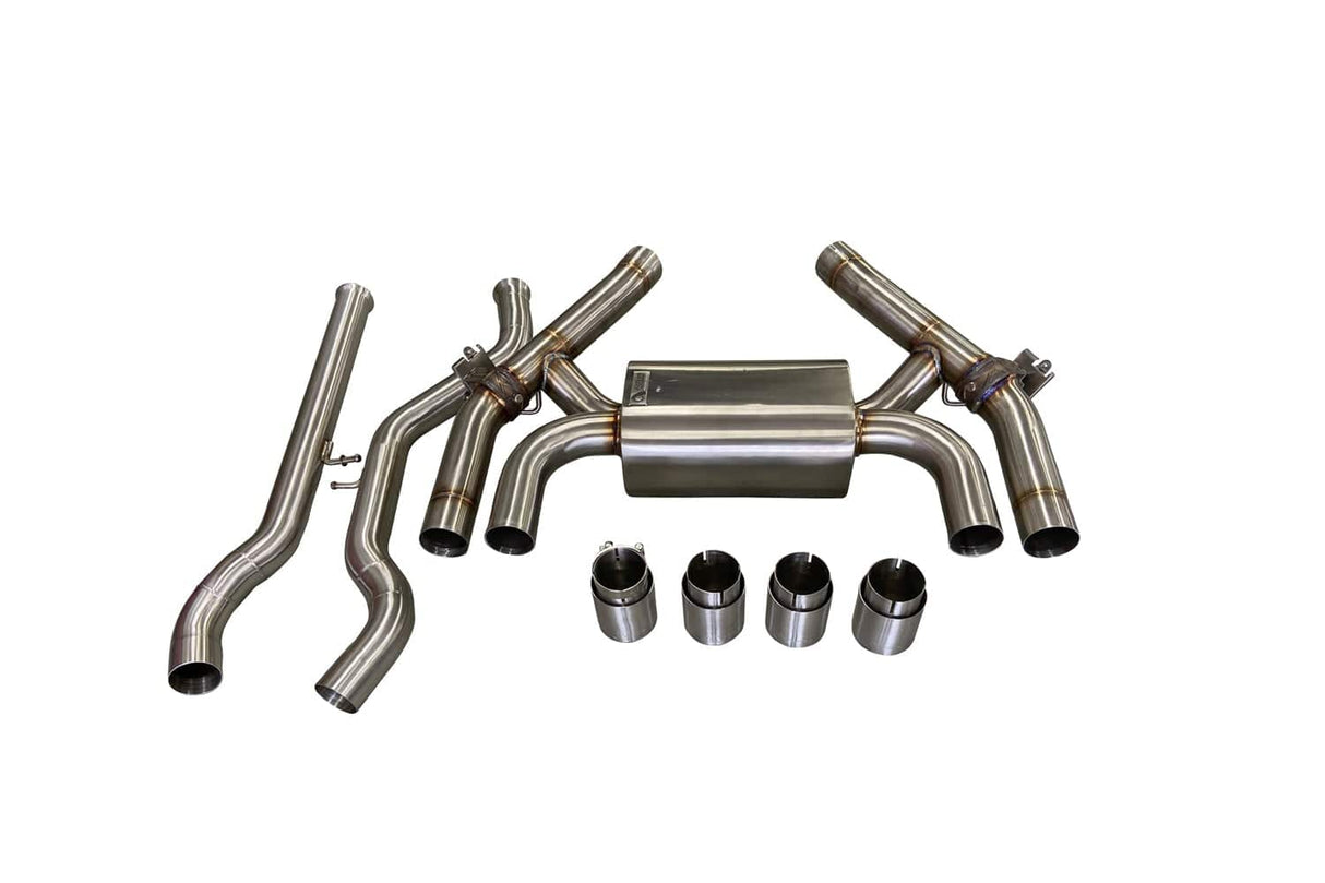 Active Autowerke Rear Axle Back Exhaust - 2019+ M2 Competition