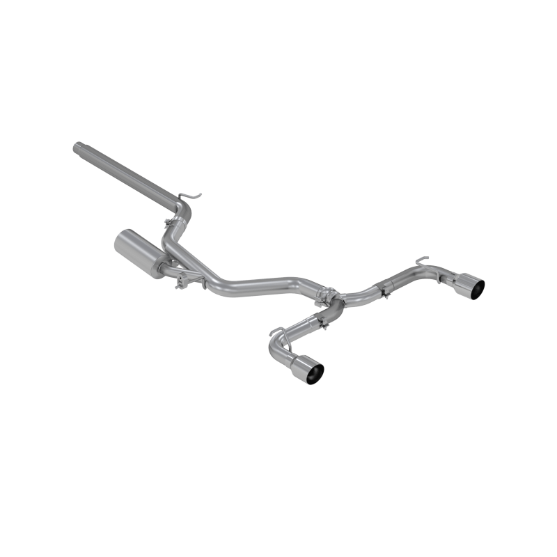 MBRP PRO Series VW Mk7 GTI 3" Cat Back Dual Exhaust System