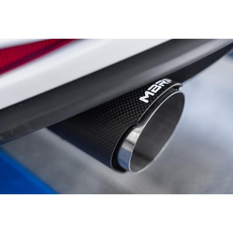 MBRP PRO Series VW Mk7 GTI 3" Cat Back Dual Exhaust System with CF Tips