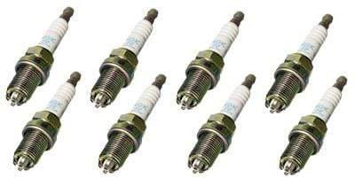 NGK BKR6EQUP Spark Plugs (set of 8) | 4.2L V8