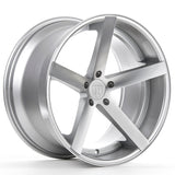 Rohana RC22 20" 5x114.3 Machine Silver