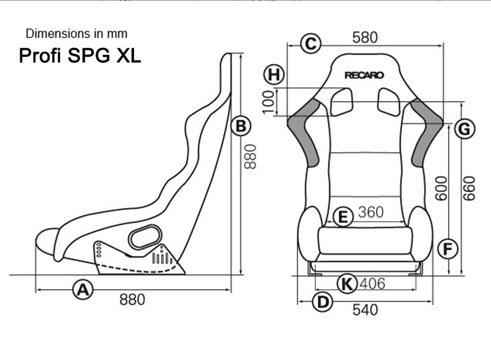 Recaro Profi XL Seat