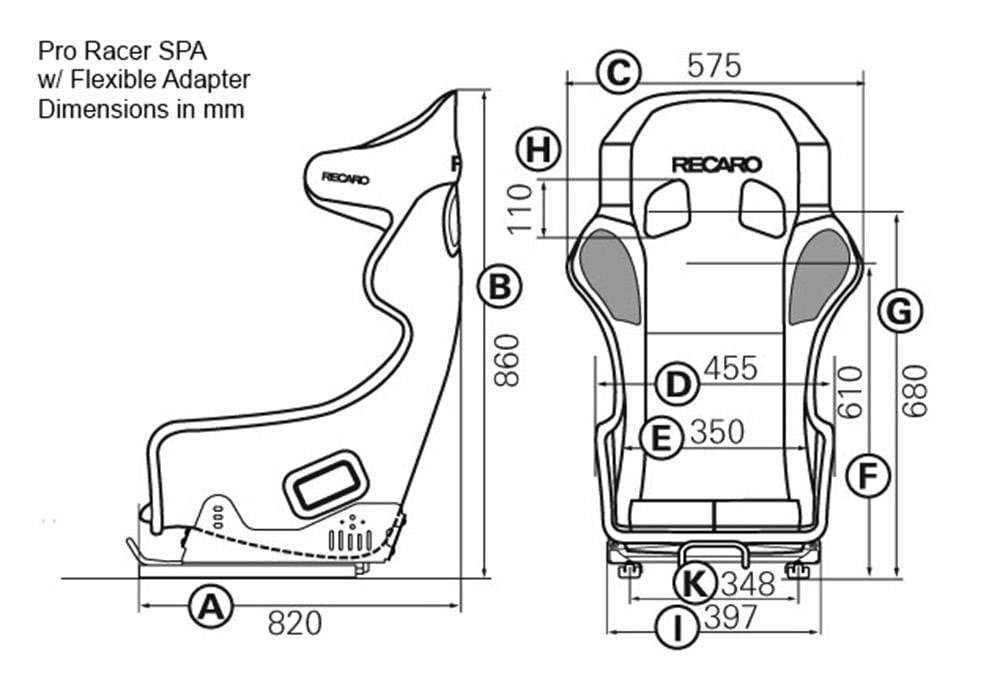 Recaro Pro Racer SPA Seat