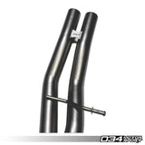 034 Motorsport Res-X Resonator Delete and X-Pipe - Audi / B9 / B9.5 / SQ5 / 3.0T