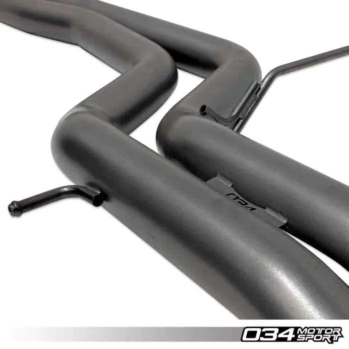 034 Motorsport Res-X Resonator Delete and X-Pipe, C7/C7.5 Audi S6 4.0TT