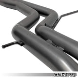 034 Motorsport Res-X Resonator Delete and X-Pipe, C7/C7.5 Audi S6 4.0TT