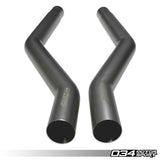 034 Motorsport Res-X Resonator Delete - Audi / 2.9T / B9 / B9.5 / RS5