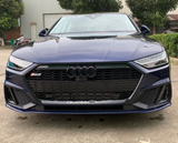 Audi RS7 Style Honeycomb Front Grille | (2019-2021) C8 A7/S7