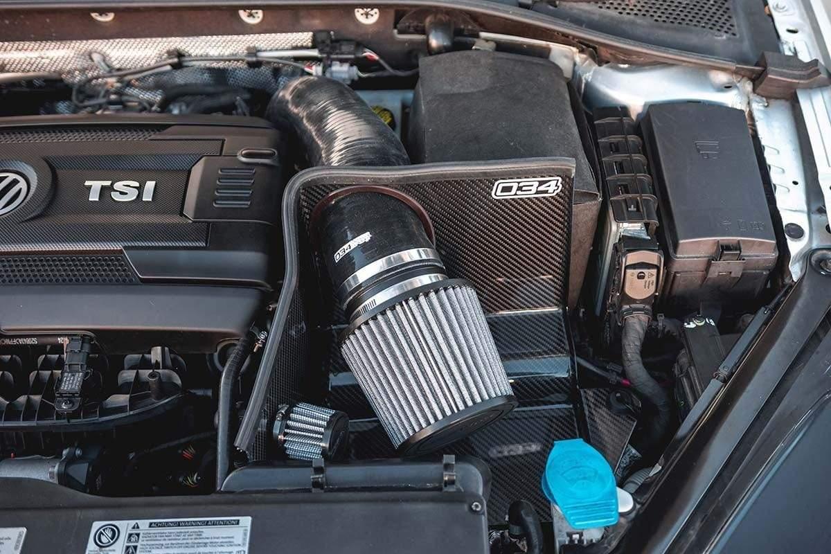 034 Carbon Fiber Intake - VW/Audi Mk7/7.5 Golf/GTI/Golf R/GLI / 8V/8V.5 A3/S3/TT