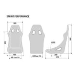 Sparco Sprint Performance Seat - (NLA)
