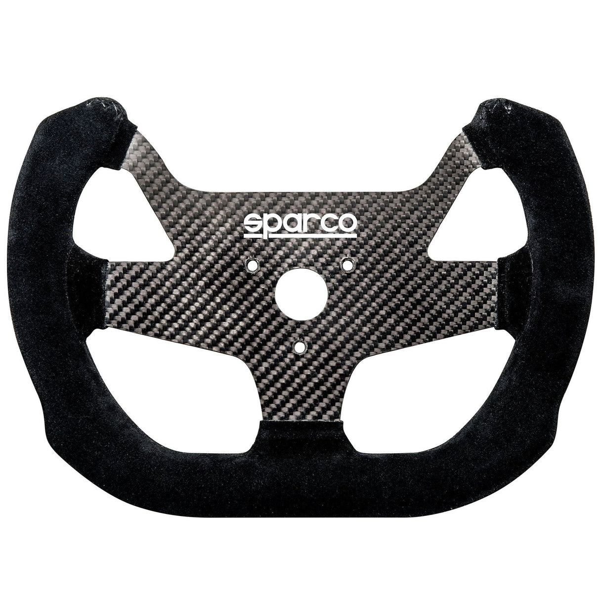 Sparco F10C Steering Wheel Carbon Suede Black