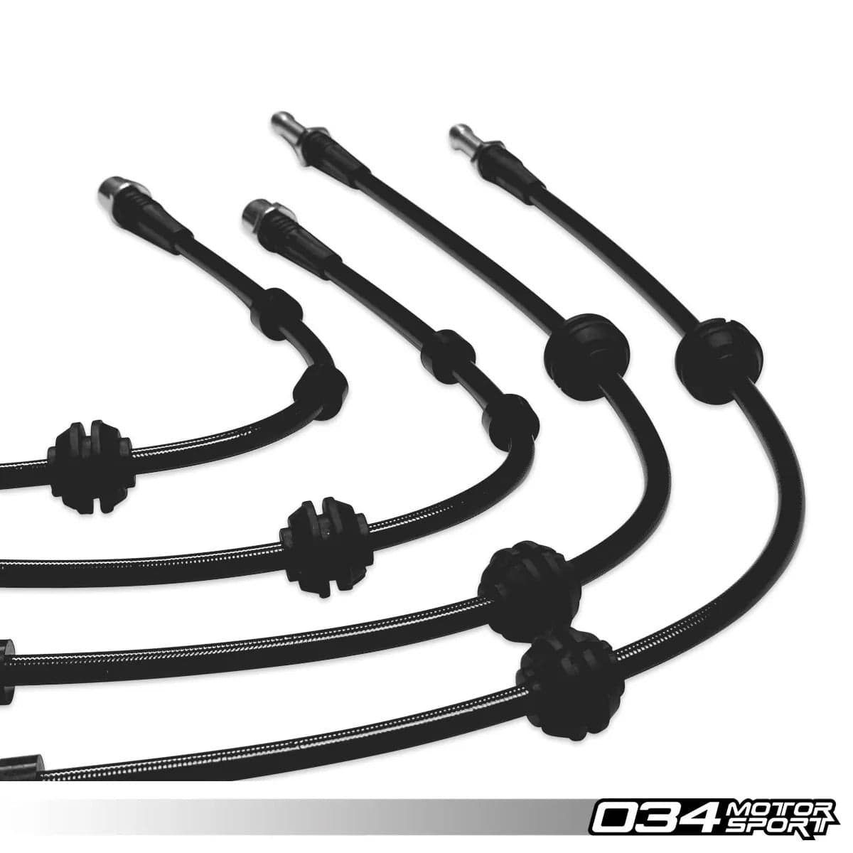 034 Motorsport Stainless Steel Braided Brake Line Kit - Audi / C7 / C7.5 / A6 / A7 / S6 / S7