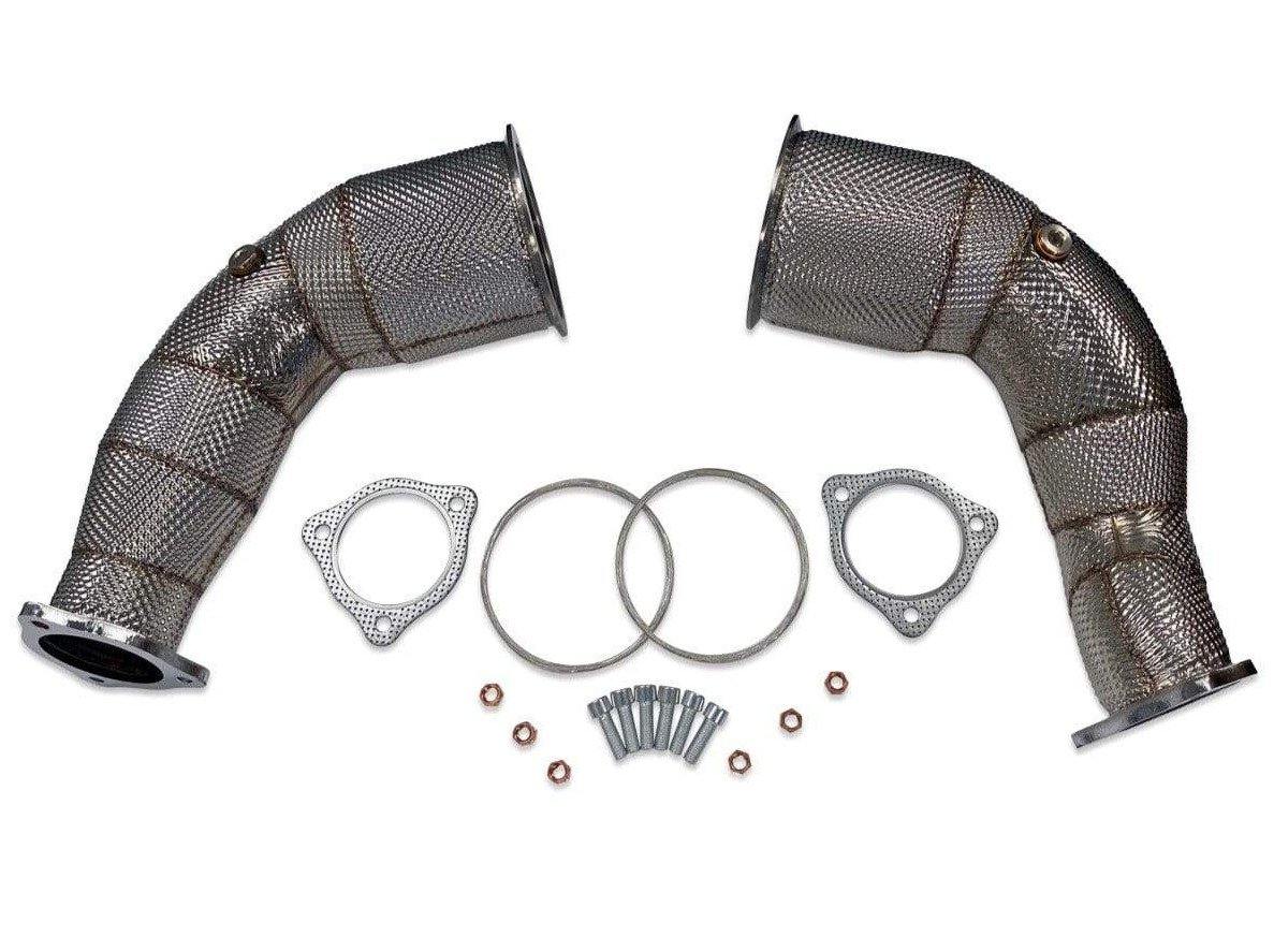 034Motorsport Stainless Steel Racing Catalyst Set | Audi B9 Audi RS5