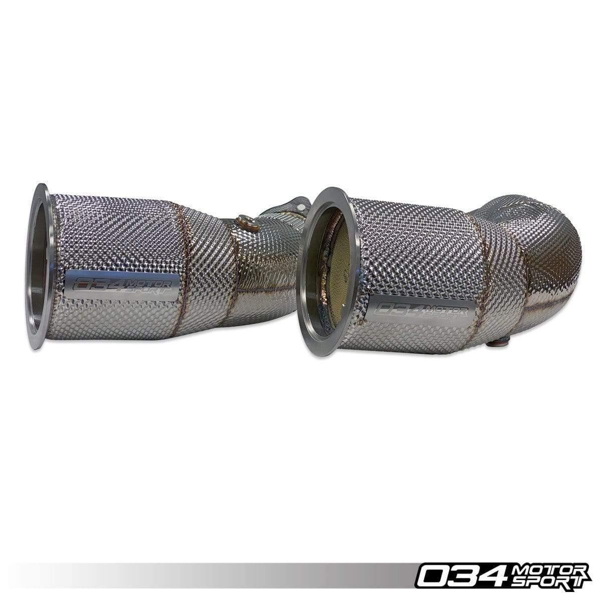 034Motorsport Stainless Steel Racing Catalyst Set | Audi B9 Audi RS5