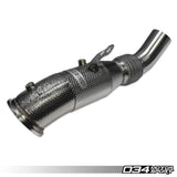 034 Motorsport Stainless Steel Racing Catalyst - BMW / F2x / F3x / B58