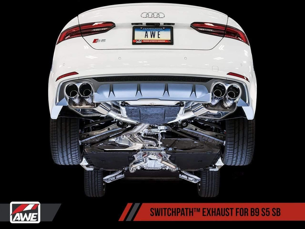AWE Cat Back Exhaust Suite | B9/B9.5 Audi S5 Sportback 3.0T