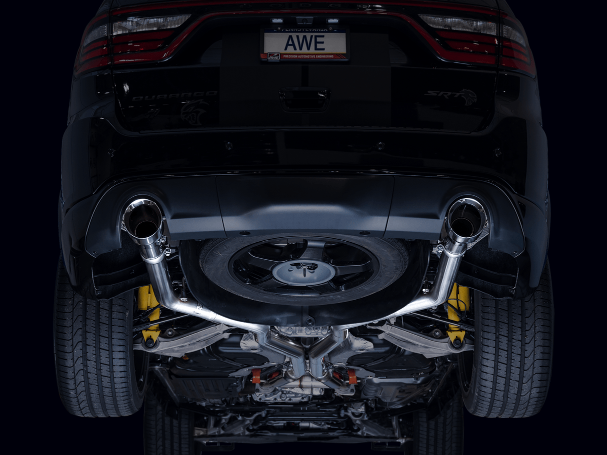 AWE Track Edition Exhaust for Dodge Durango 6.4 / 6.2 SC
