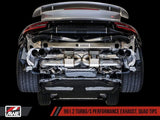 AWE Tuning Performance Exhaust System - 991.2 Turbo/S