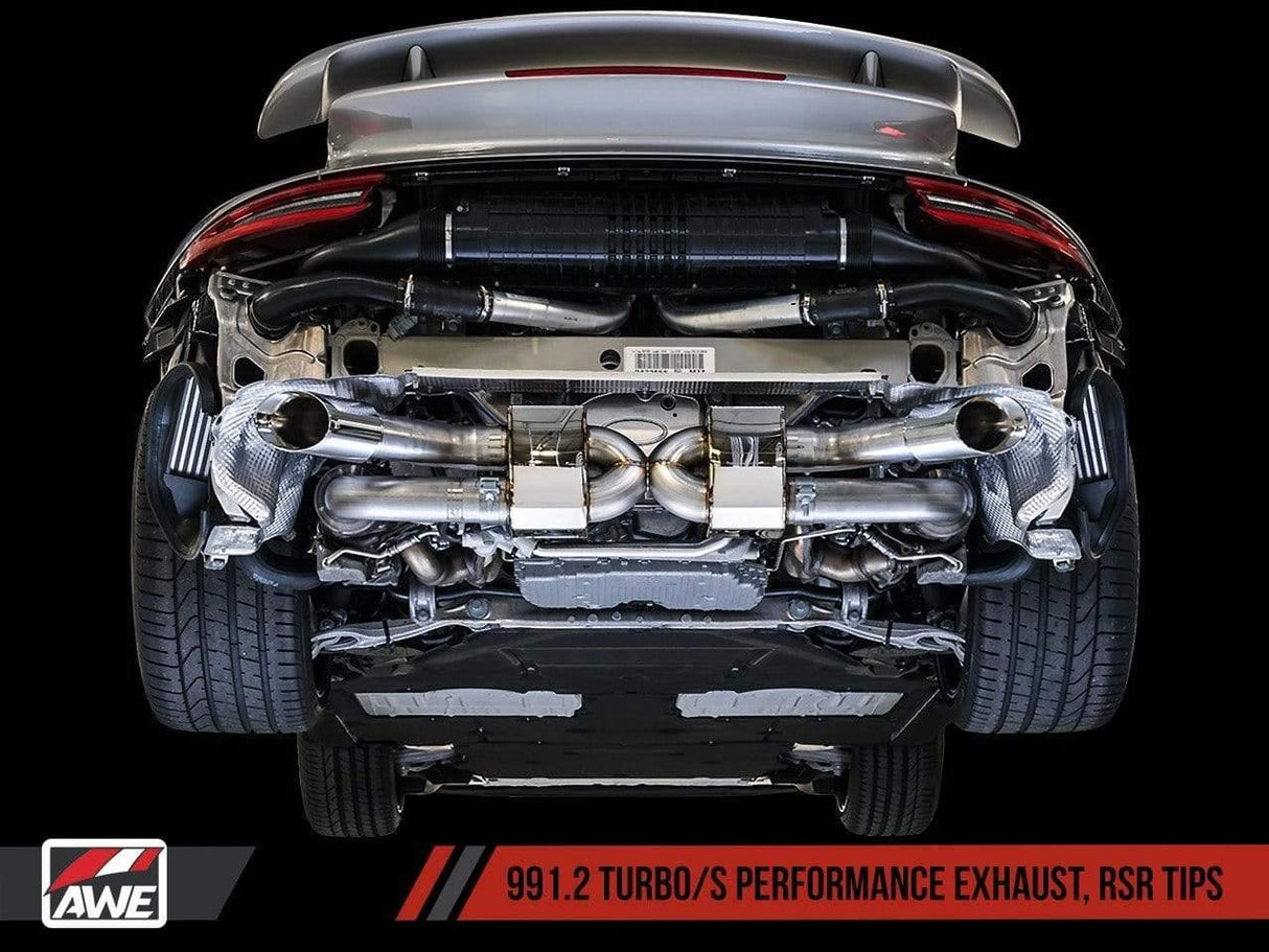 AWE Tuning Performance Exhaust System - 991.2 Turbo/S