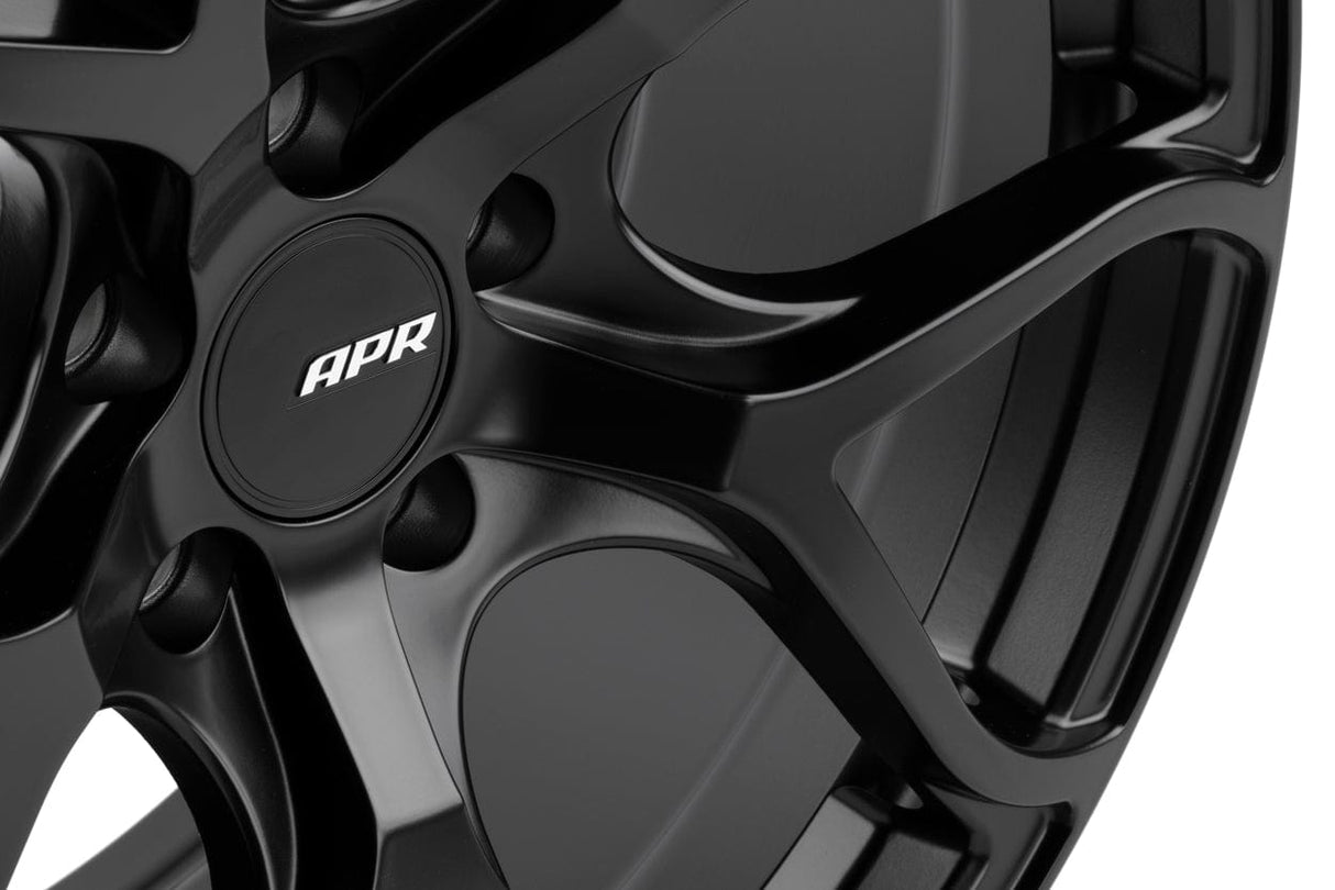 APR A01 20" 5x112 Satin Black Flow Formed Wheel