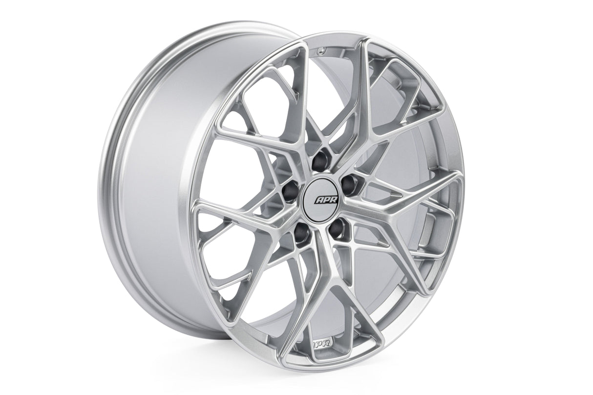 APR A02 20" 5x112 Hyper Silver Flow Formed Wheel