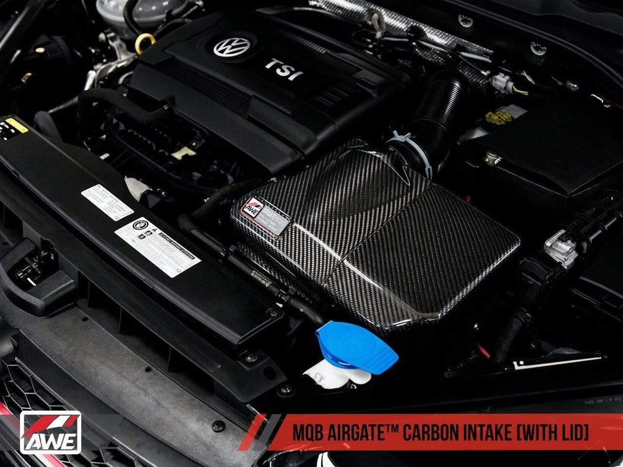 AWE Tuning AirGate Carbon Intake - Audi | VW | MQB (w/ Lid)