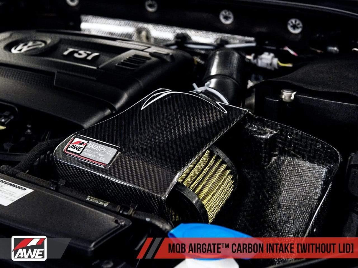 AWE Tuning AirGate Carbon Intake - Audi | VW | MQB (w/ Lid)