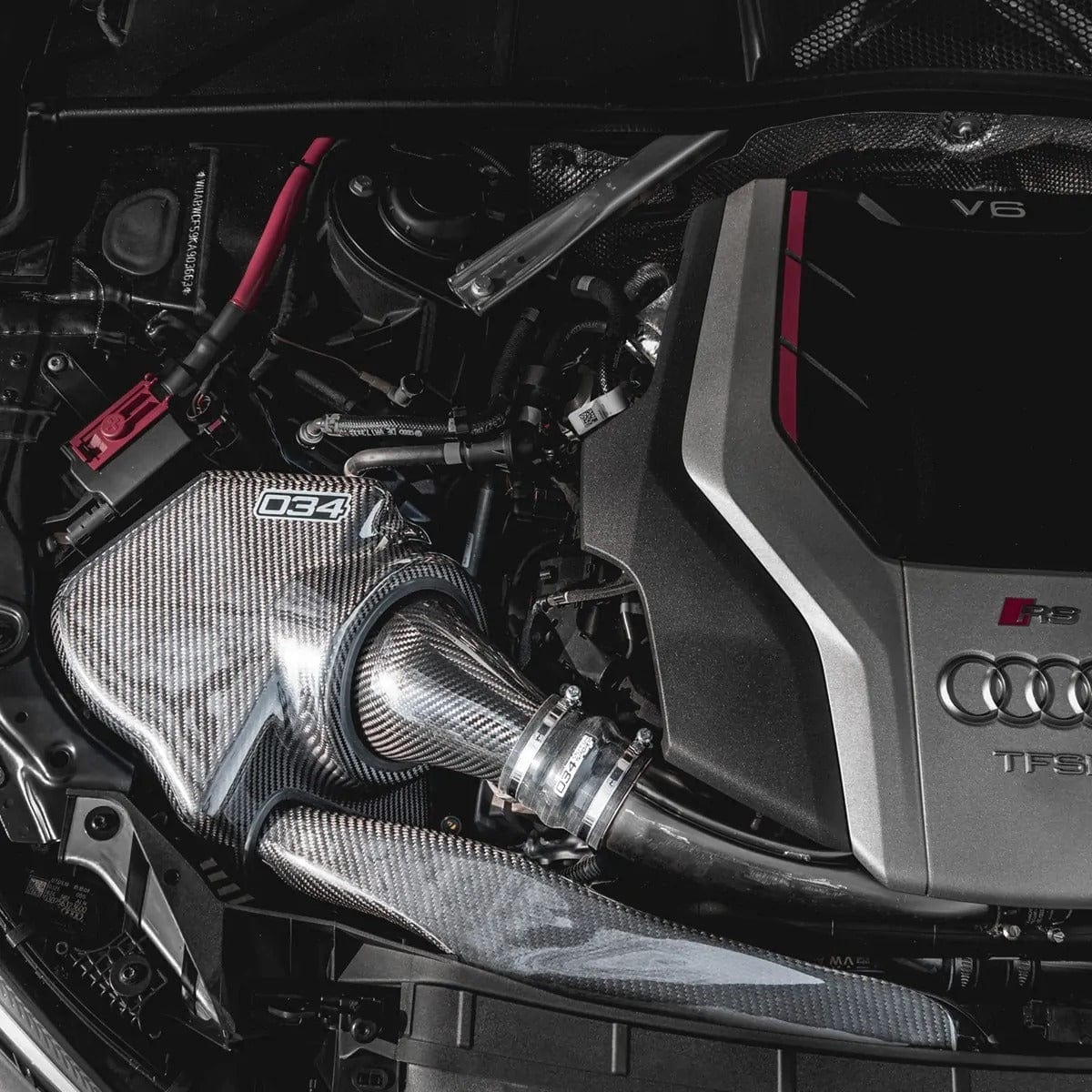 034 Motorsport X34 Carbon Fiber Full Intake System - Audi / 2.9 TFSI / B9 / B9.5 / RS5